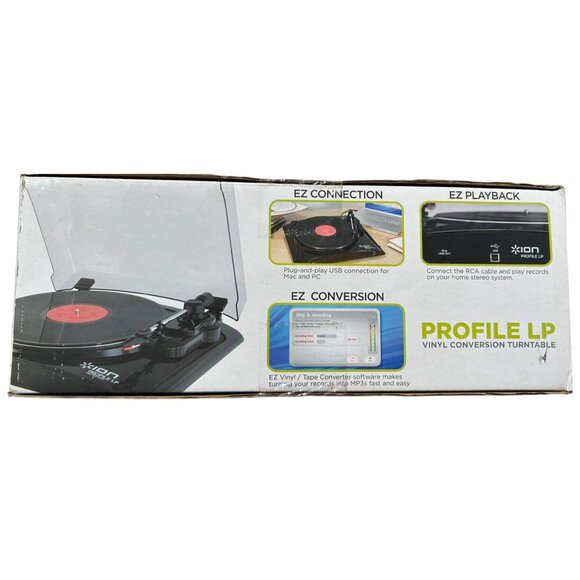 ION Audio PROFILE LP Turntable Vinyl Conversion NIB - Picture 4 of 5